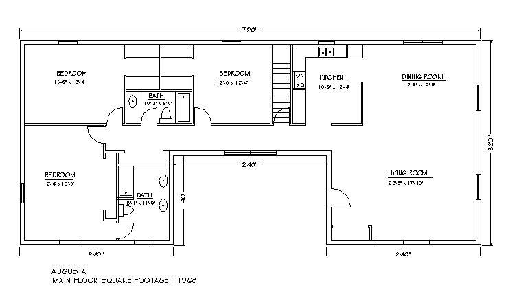 Augusta Floor Plan